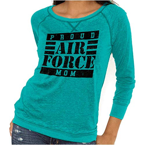 Proud Air Force Mom Military Mothers Day Vintage Fashion T