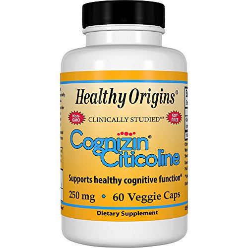 Healthy Origins Cognizin Citicoline 250 mg 60 Veggie Caps