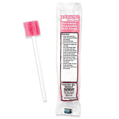 Toothette Oral Swabs Untreated Individually Wrapped 250 Count