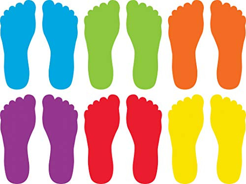 Teacher Created Resources Spot On Footprints Carpet Markers  TCR77470