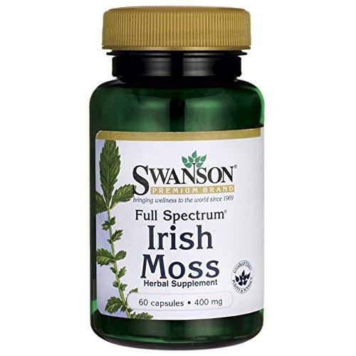 Swanson Full Spectrum Irish Moss 400 Milligrams 60 Capsules