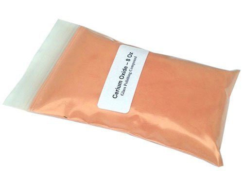 Cerium Oxide Glass Polishing Compound   8 Oz