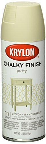 Krylon K04107000 Chalky Finish Spray Paint Putty 12 Ounce
