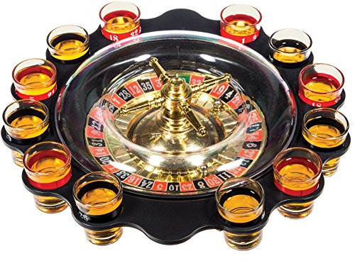 Home Essentials   Beyond Funville Roullete   Shot Glass Game Clear