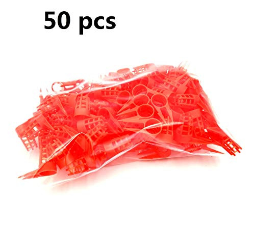 Honey Bee Comb Push in Queen Cell Protector with Spikes for Beekeeping JZBZ  50 pcs