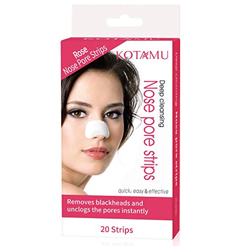 Blackhead Pore Strips KOTAMU Blackhead Removal Deep Cleansing Pore Strips For Nose 20 Count Unclogging