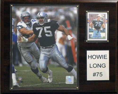 NFL Oakland Raiders Howie Long Player Plaque NFL Oakland Raiders Howie Long Player Plaque