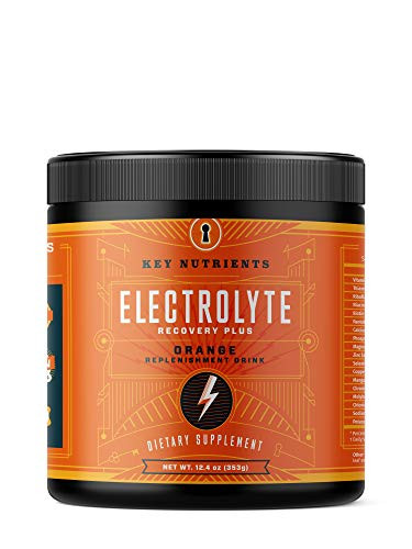 Electrolyte Powder Orange Hydration Supplement  90 Servings Carb Calorie   Sugar Free Delicious Keto Replenishment Drink Mix 6 Key Electrolytes   Magnesium Potassium Calcium   More