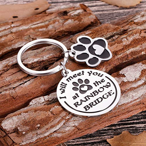 Loss of Pet Cat Dog Memorial Keychain Remembrance Gifts for Pet Owner Dog Mom Memory Sympathy Gifts for Loss of Dog Cat Loss Gifts Keepsake for Dog Lover Cat Paw Print Keyring Loss of Pet Cat Dog Memorial Keychain Remembrance Gifts for Pet Owner Dog Mom Memory Sympathy Gifts for Loss of Dog Cat Loss Gifts Keepsake for Dog Lover Cat Paw Print Keyring