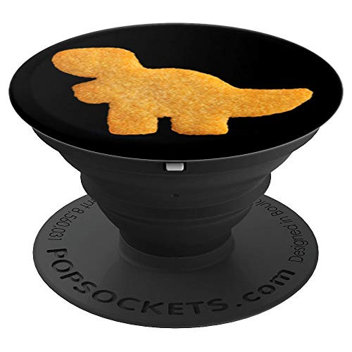 Dino T Rex Chicken Nugget Funny Dino Tyrannosaurus PopSockets Grip and Stand for Phones and Tablets Dino T Rex Chicken Nugget Funny Dino Tyrannosaurus PopSockets Grip and Stand for Phones and Tablets