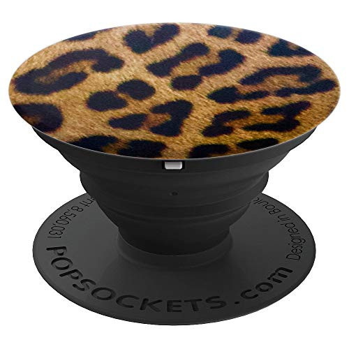 Leopard Animal Print Cheetah PopSockets Grip and Stand for Phones and Tablets