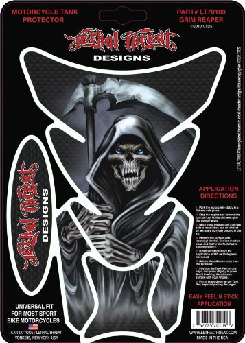 Lethal Threat LT70109 Tank Pad  Grim Reaper