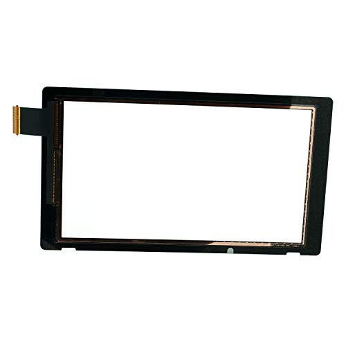 PartEGG LCD Touch Screen Digitizer Front Panel Glass Lens Replacement Part for Nintendo Switch NFT K12D
