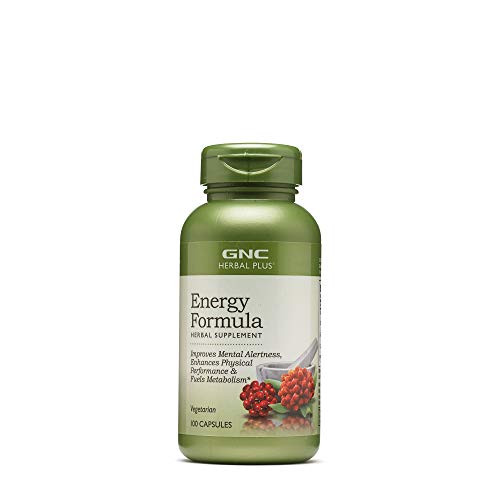GNC Herbal Plus Energy Formula  100 Capsules