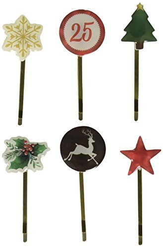 Paper House Productions PLEC 0004 Christmas Epoxy Clips 3 pack