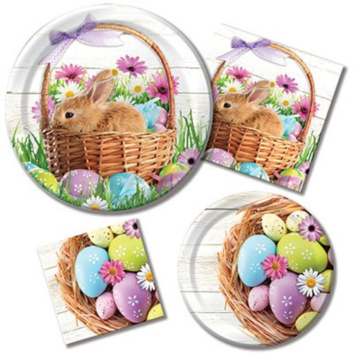 Happy Easter Morning Plates Napkins 8 Guest Party Bundle 4 Items Dinner Dessert Plates Luncheon Beverage Napkins Happy Easter Morning Plates Napkins 8 Guest Party Bundle 4 Items Dinner Dessert Plates Luncheon Beverage Napkins