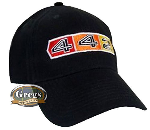 Gregs Automotive 442 Oldsmobile Hat Cap Black   Bundle with Driving Style Decal