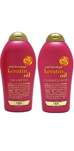 OGX Anti Breakage Keratin Oil Shampoo   Conditioner  195oz