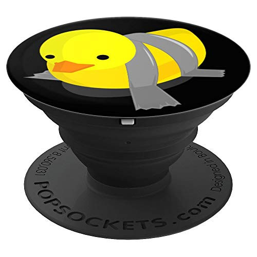 Duck Duct Tape Handyman Funny Repairman Fix Black Phone Grip PopSockets Grip and Stand for Phones and Tablets