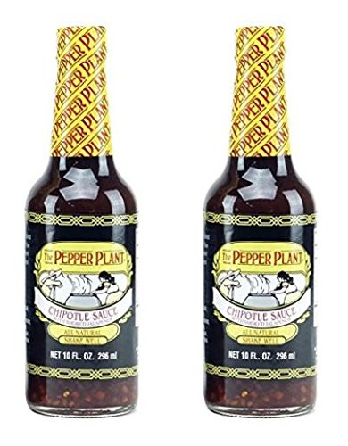 The Pepper Plant  Chipotle Sauce 10 oz Bottle  Pack of 2