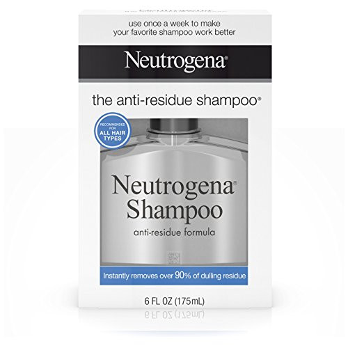 Neutrogena Anti Residue Shampoo Gentle Non Irritating Clarifying Shampoo to Remove Hair Build Up Residue 6 fl oz Pack of 4 Neutrogena Anti Residue Shampoo Gentle Non Irritating Clarifying Shampoo to Remove Hair Build Up Residue 6 fl oz Pack of 4