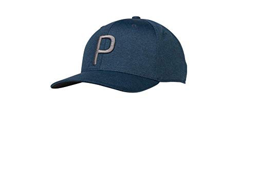 Puma Golf 2018  P  Snapback Hat  Men s Gibraltar Sea One Size