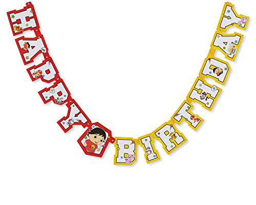 American Greetings Ryan s World Party Supplies Banner