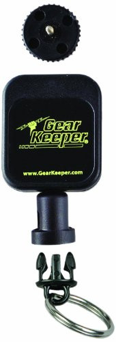 Gear Keeper RT5 5902 Micro Scuba Retractor Threaded Stud Mount with Q C Split Ring Accessory