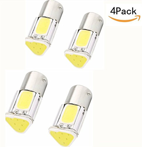 JKLcom 1156 COB LED Lights 4 Pack 1156 BA15S P21W White Led Car Bulbs 12V Turn Signal Reverse Lights Tail Light Bulbs JKLcom 1156 COB LED Lights 4 Pack 1156 BA15S P21W White Led Car Bulbs 12V Turn Signal Reverse Lights Tail Light Bulbs