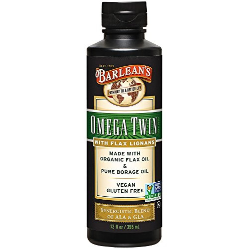 Barleans Lignan Omega Twin Oil 12 oz