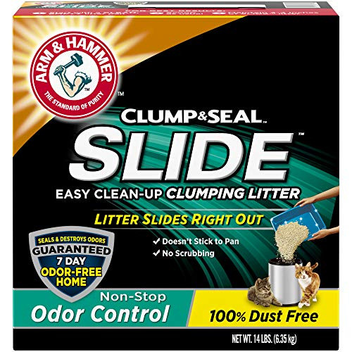 Arm   Hammer Slide Clumping Cat Litter Non Stop Odor Control 14lb