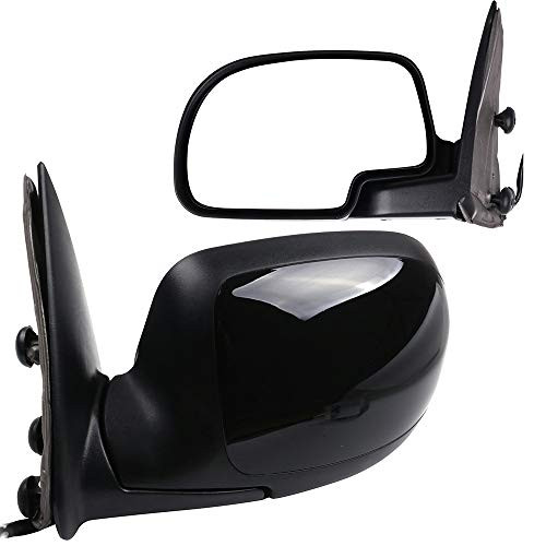 SCITOO Door Mirrors Left and Right Side for 2003 2006 for GMC Sierra Yukon for Chevy Silverado Suburban Tahoe Power Adjusted Heated Manual Folding Side Mirrors