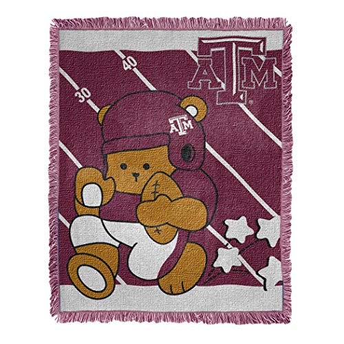 Texas A M Aggies Baby Woven Jacquard Throw Blanket 36 x 46 Texas A M Aggies Baby Woven Jacquard Throw Blanket 36 x 46