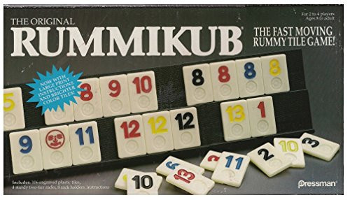 Pressman Rummikub The Original Rummy Tile Game Toy New