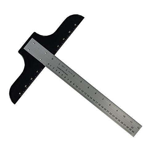 Alumicolor Ludwig Precision by Standard T-Square Art Framing Straightedges, 12"