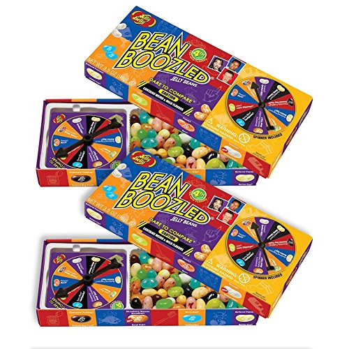 Jelly Belly 5th Edition Beanboozled Jelly Beans Spinner Box 35 Ounce  Pack of 2
