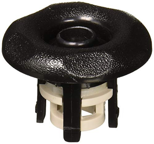 Waterway Plastics 806105029546 Internal Direct Scalloped Face Black Adjustable Mini Jet