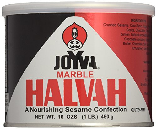 Joyva Marble Halvah 16 Ounce Cans  Pack of 3