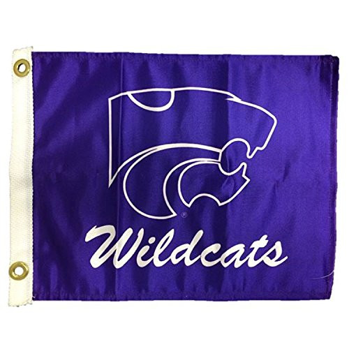 NCAA Kansas State Wildcats Boat Golf Cart Flag NCAA Kansas State Wildcats Boat Golf Cart Flag