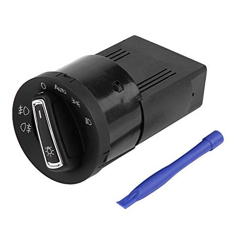 Headlamp Switch Light Sensor Module Keenso Light Sensor Headlight Switch Button Module 1Z0941431K for Golf MK5 MK6 Jetta Tiguan Passat Scirocco