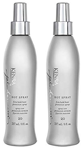 Kenra Professional Platinum Hot Spray  20 55  VOC 8 Fl Oz 2 Count
