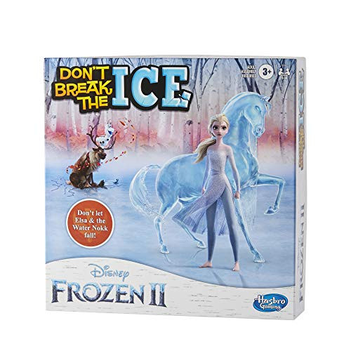 Hasbro Gaming Don t Break The Ice Disney Frozen 2 Edition Game for Kids Ages 3 and Up Featuring Elsa and The Water Nokk  Amazon Exclusive