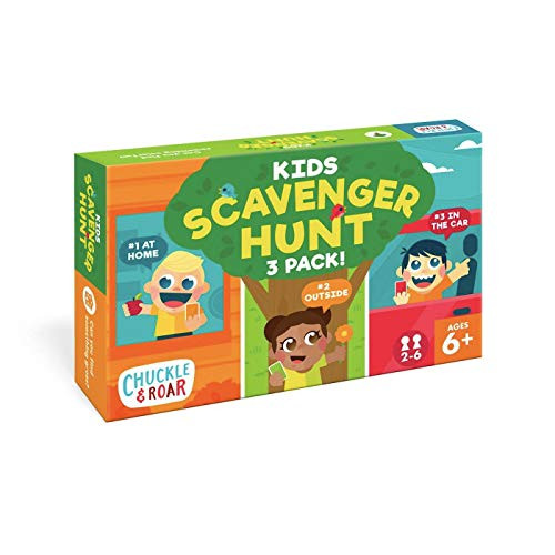 Chuckle   Roar Kids Scavenger Hunt Game 2 6 Players Ages 6