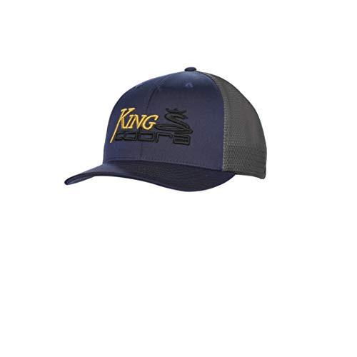 Cobra Golf 2019 King Trucker Snapback Hat  Dark Denim  One Size  909343