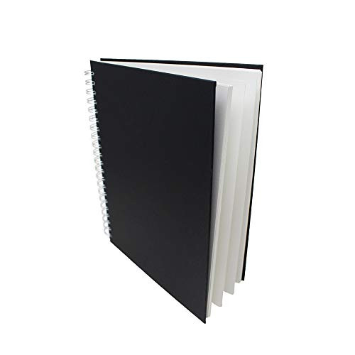 Artway Studio Spiral 8.5" x 11" Sketch Book - 170gsm / 105lb Drawing Paper - 96 Pages / 48 Leaves