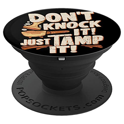 Best Barista Coffee House Java funny PopSockets Grip and Stand for Phones and Tablets