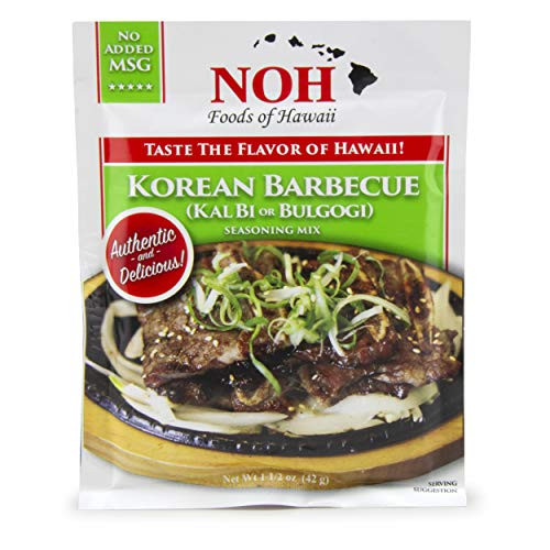 NOH Korean Barbecue  Kal Bi  15 Ounce Packet  Pack of 12