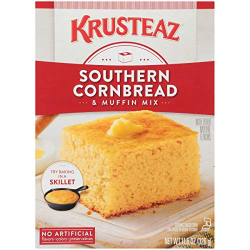 Krusteaz Southern Cornbread and Muffin Mix 115 Ounce Boxes  Pack of 12