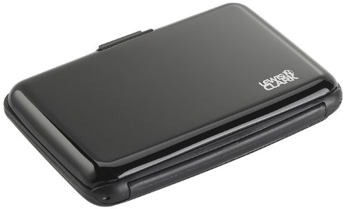 Lewis N Clark Rfid Aluminum Wallet Black One Size