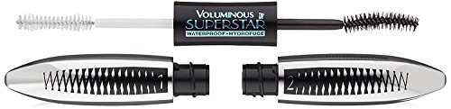 L Oreal Paris Cosmetics Voluminous Superstar Waterproof Mascara Black 1 Tube L Oreal Paris Cosmetics Voluminous Superstar Waterproof Mascara Black 1 Tube